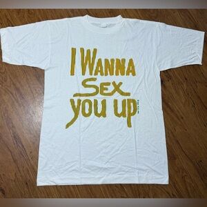 Vintage 1991 Color Me Bad T Shirt Band Artist KC Inc RARE XL I Wanna